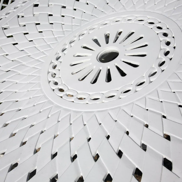 Alice Table 4 Seater Set - White - Image 13