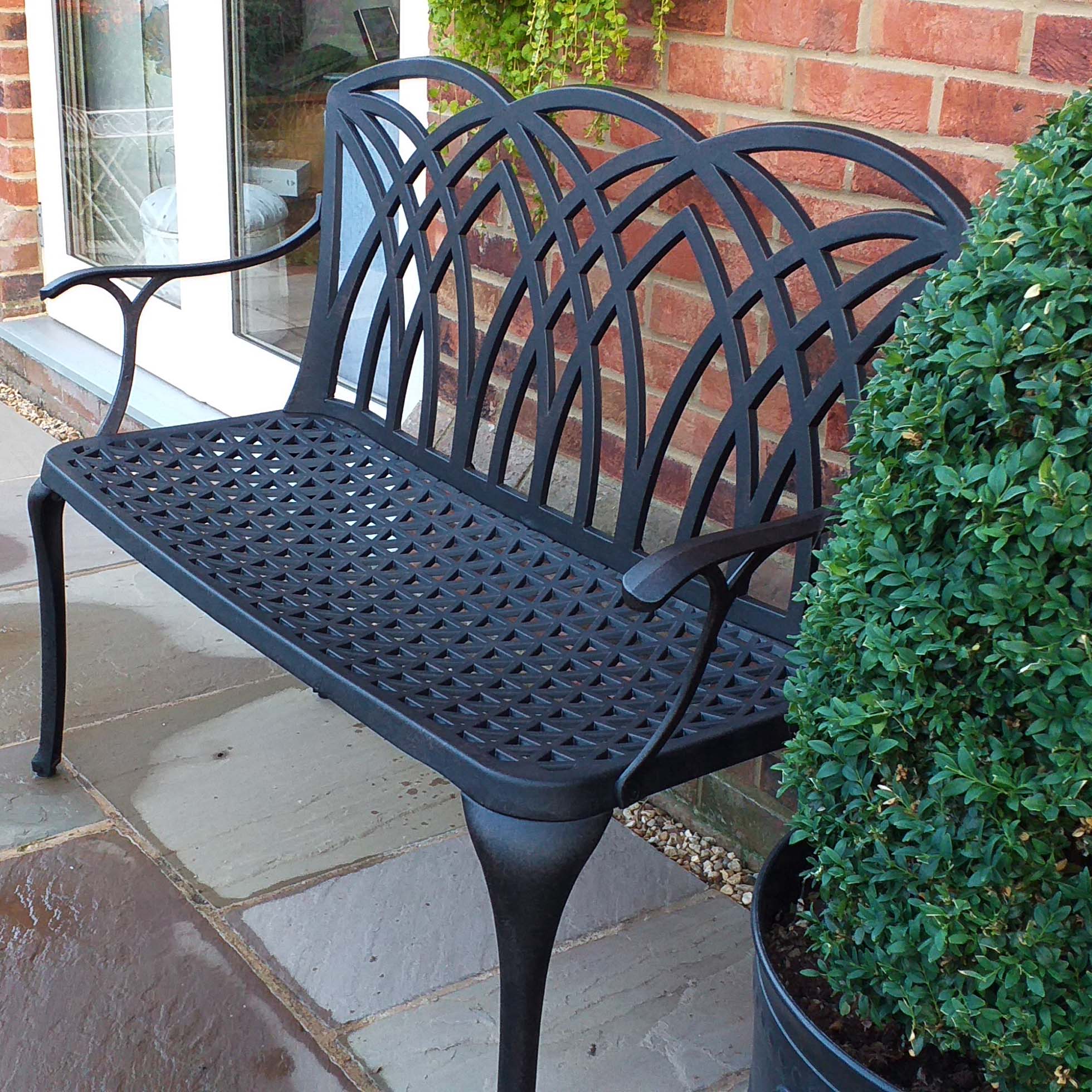 April Bench Set - Antique Bronze - Image 15