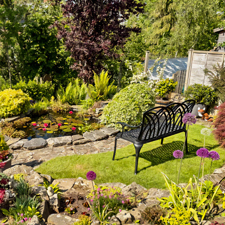 April Bench Set - Antique Bronze - Image 16