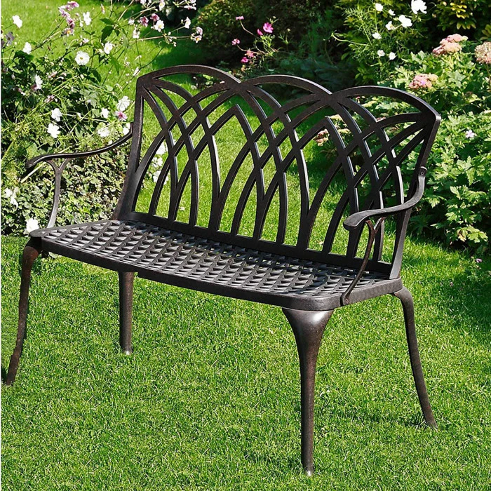 April Bench Set - Antique Bronze - Image 4