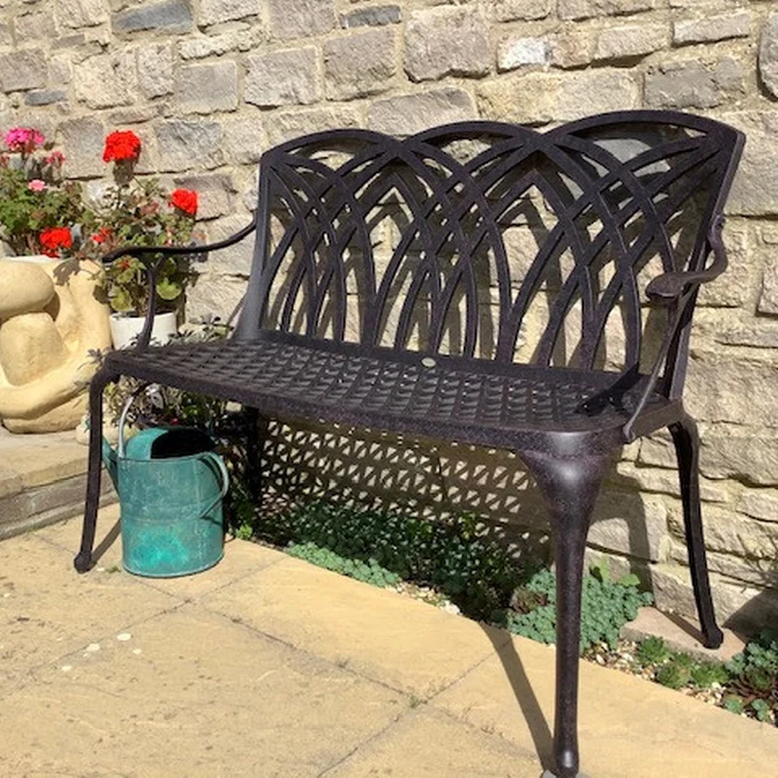 April Bench Set - Antique Bronze - Image 5