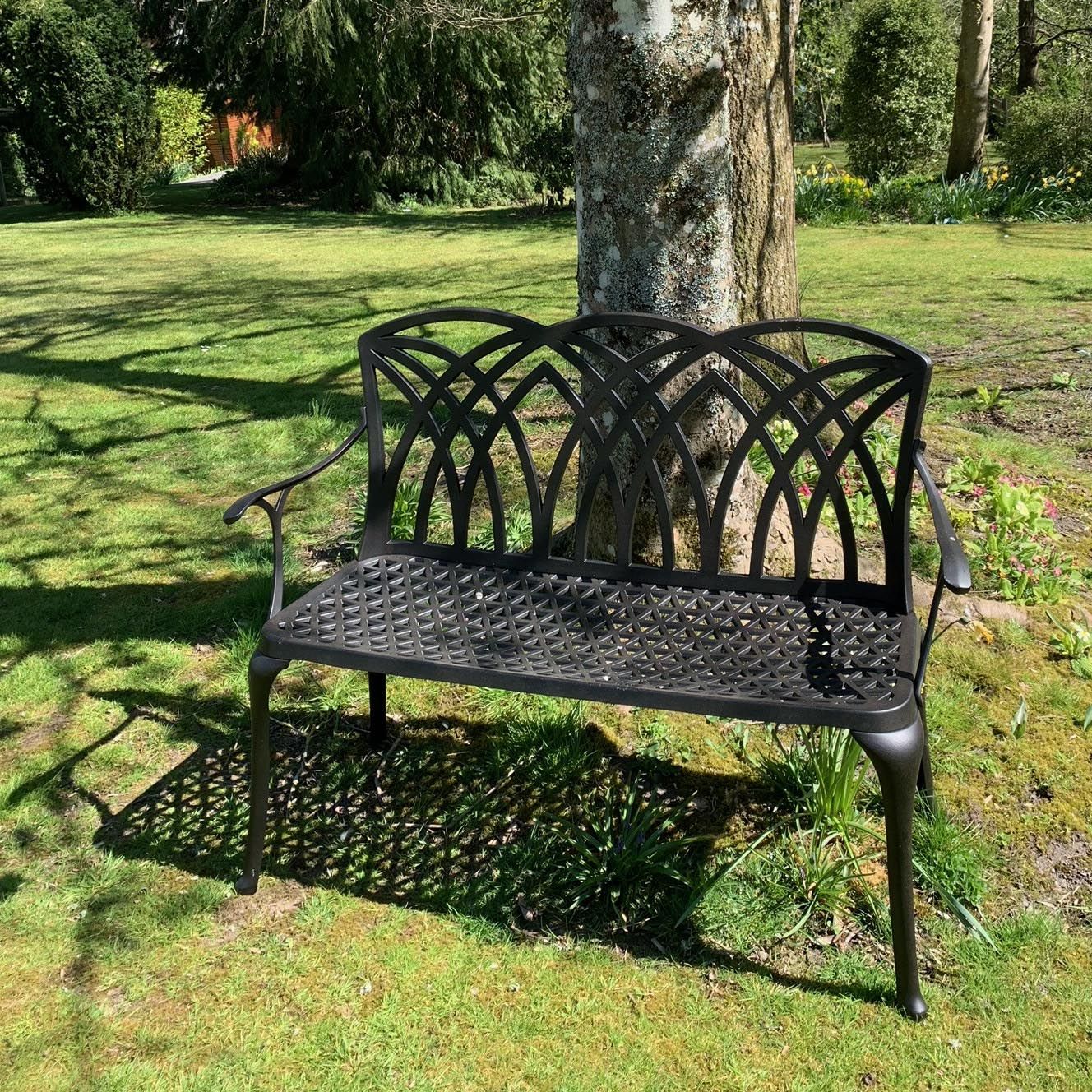 April Bench Set - Antique Bronze - Image 8