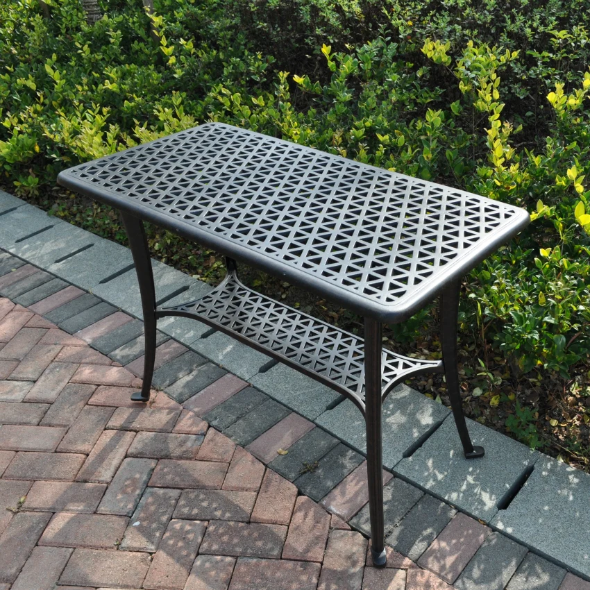 BBQ Table - Antique Bronze - Image 5