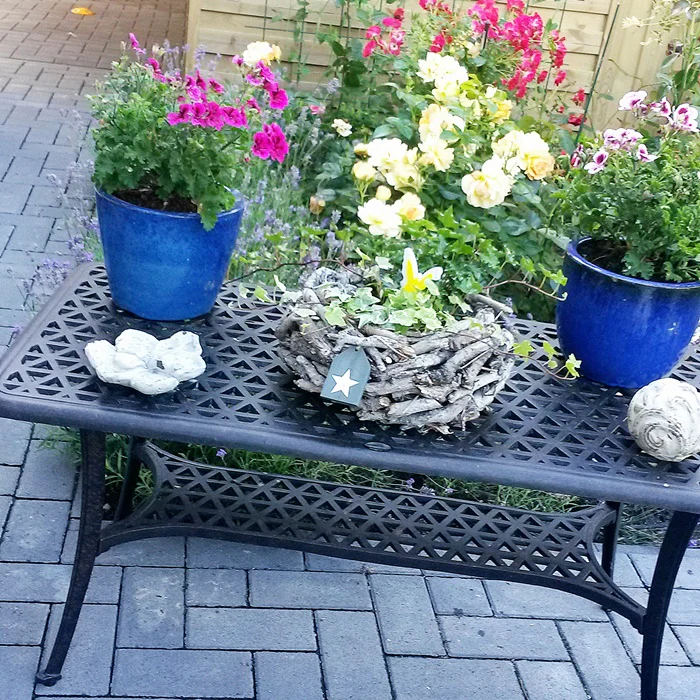 BBQ Table - Antique Bronze - Image 6