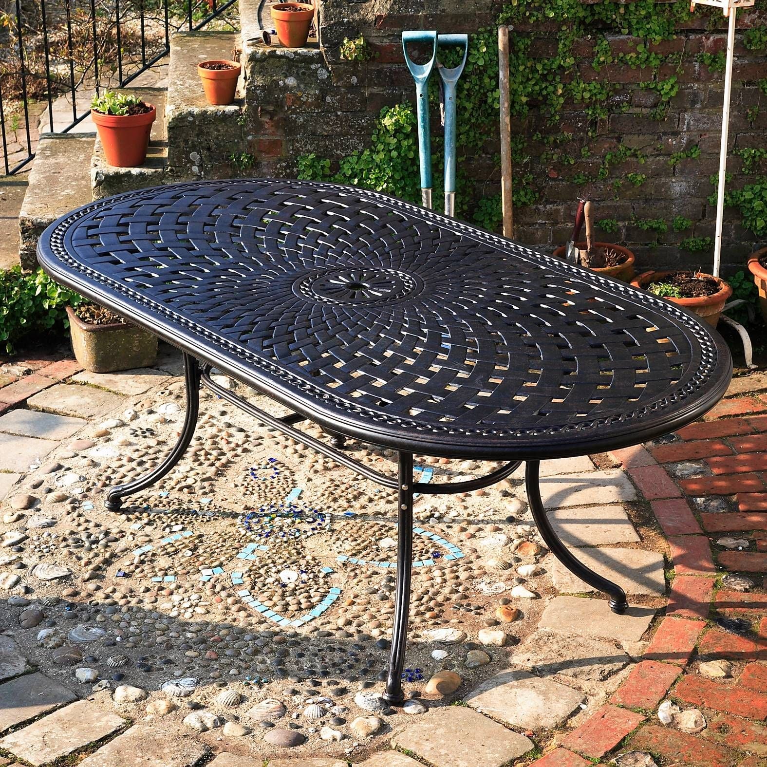 Catherine Table 6 Seater Set - Antique Bronze - Image 21