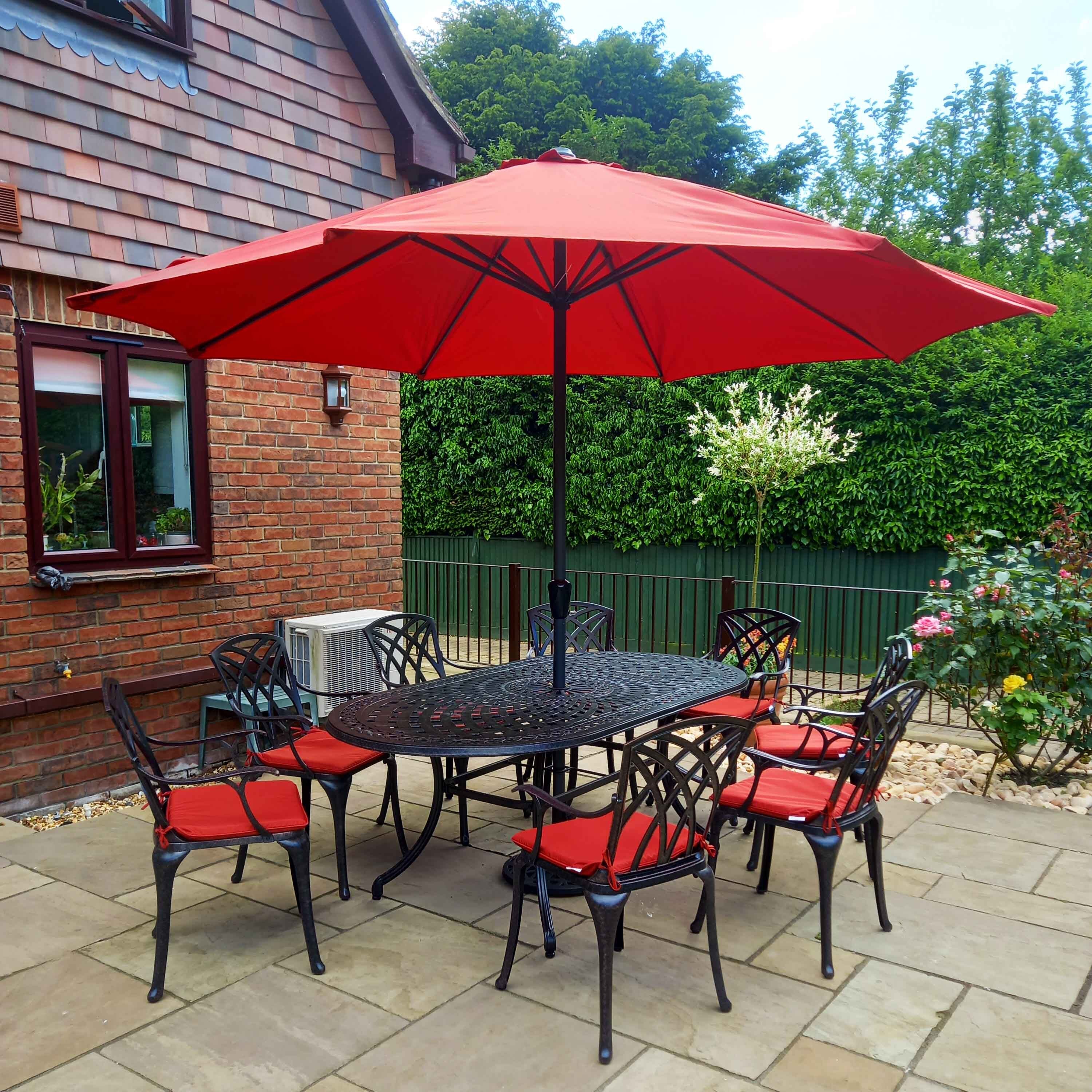 Catherine Table 8 Seater Set - Antique Bronze - Image 11