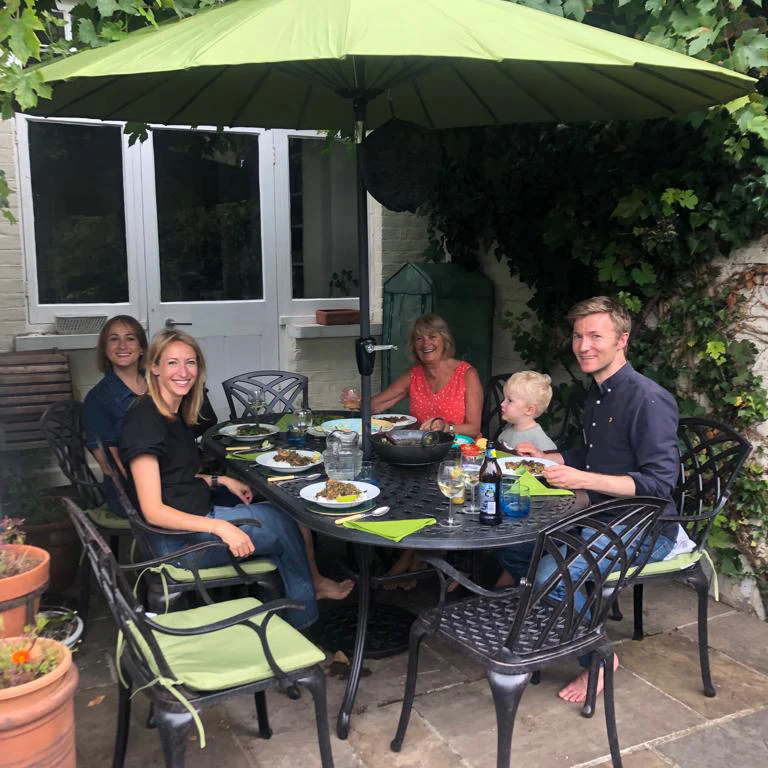 Catherine Table 8 Seater Set - Antique Bronze - Image 9