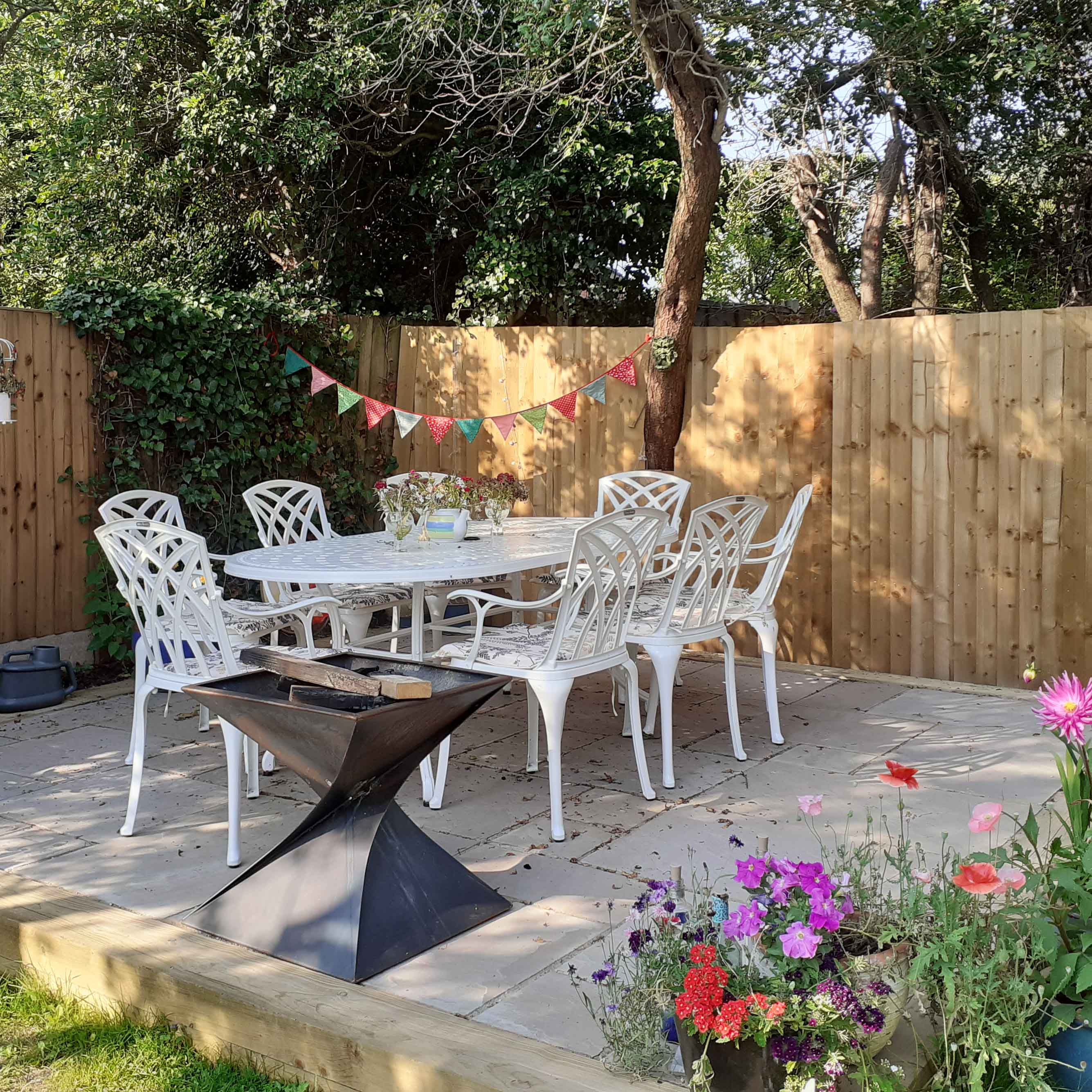 Catherine Table 8 Seater Set - White - Image 9