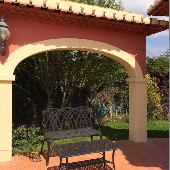 Claire Table 2 Seater Set - Antique Bronze - Image 6