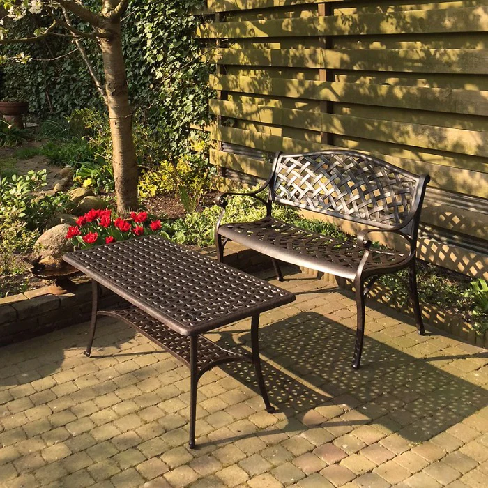 Claire Table - Antique Bronze - Image 11