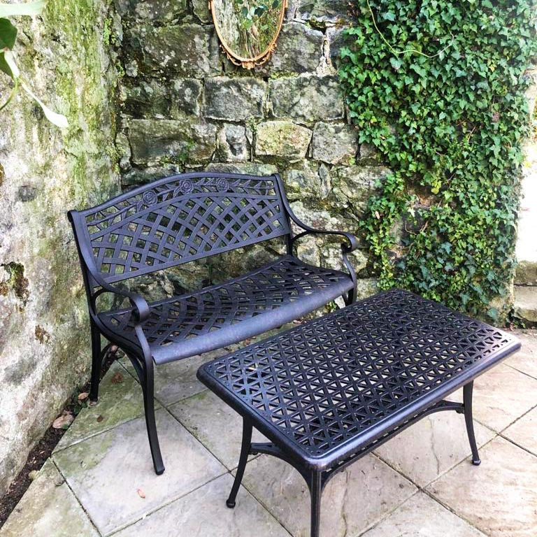 Claire Table - Antique Bronze - Image 6