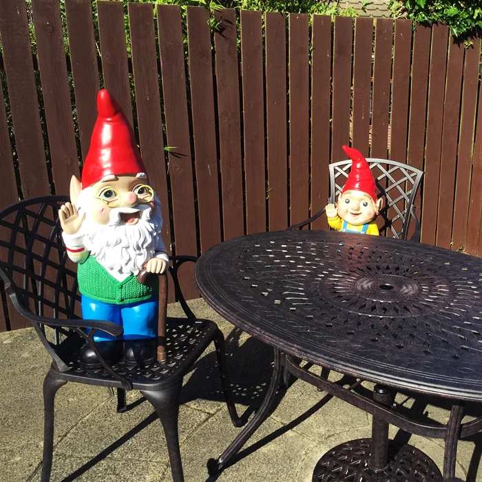 Emily Table 6 Seater Set - Antique Bronze - Image 7