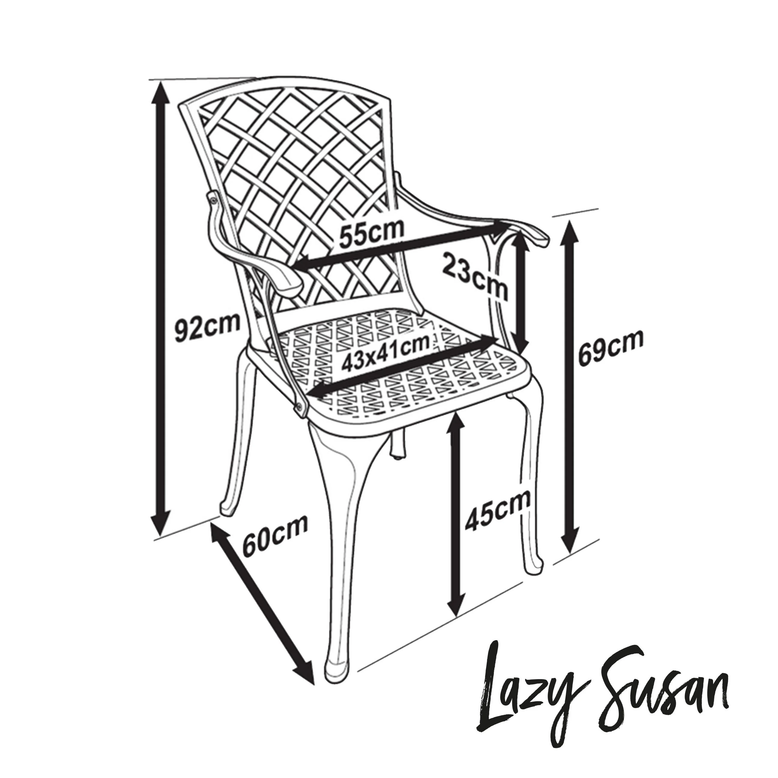 Emma Chair - Slate - Image 4