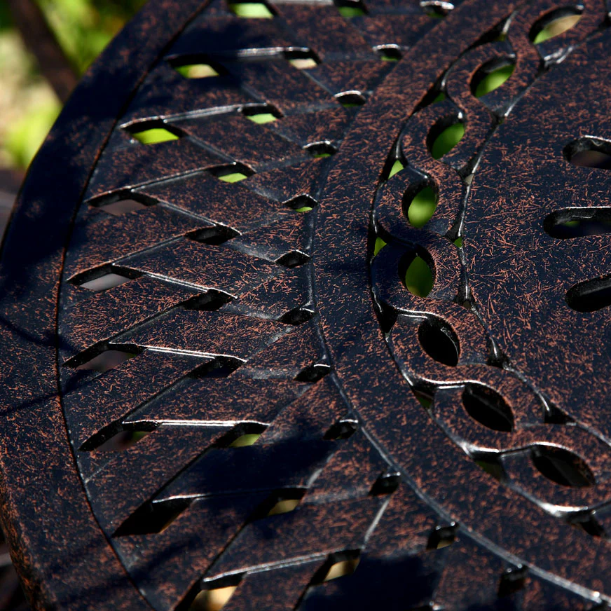 Eve Bistro Table - Antique Bronze - Image 4