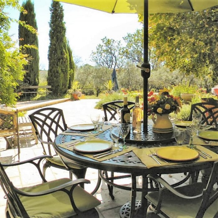 Frances Table 6 Seater Set - Antique Bronze - Image 13