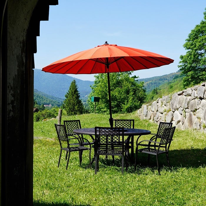 Frances Table 6 Seater Set - Antique Bronze - Image 14