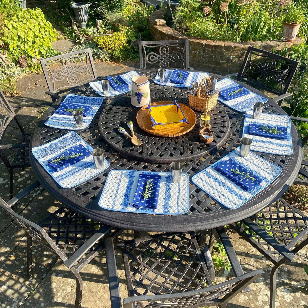 Frances Table 8 Seater Set - Antique Bronze - Image 3