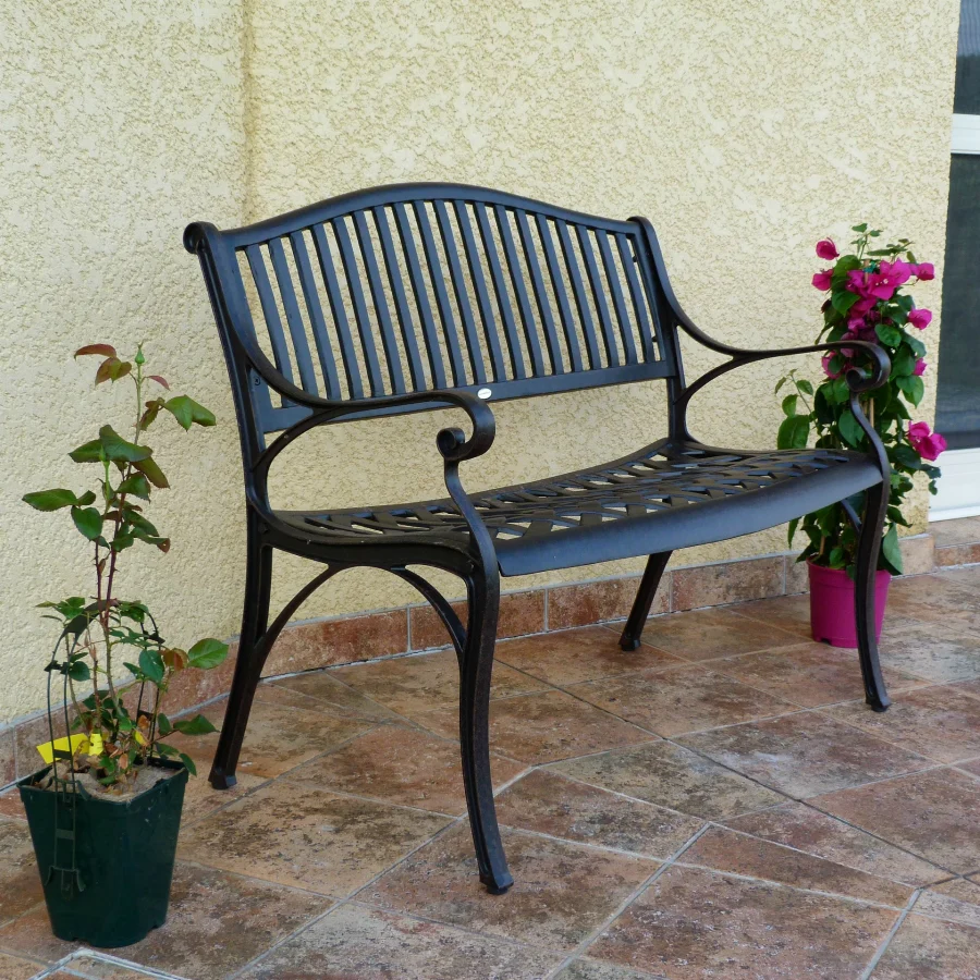Grace Bench Set - Antique Bronze - Image 8