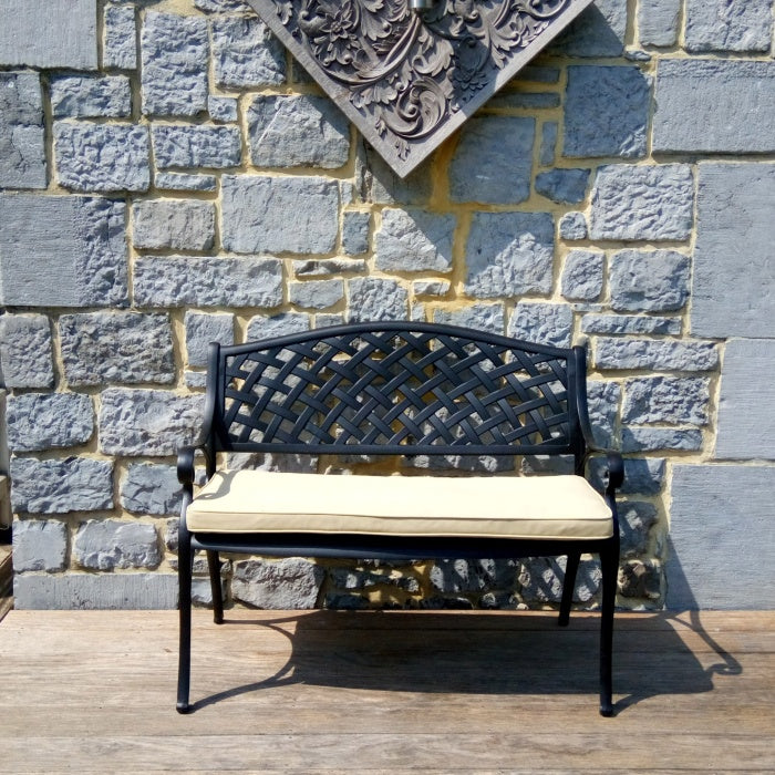 Jasmine Bench Set - Antique Bronze - Image 12