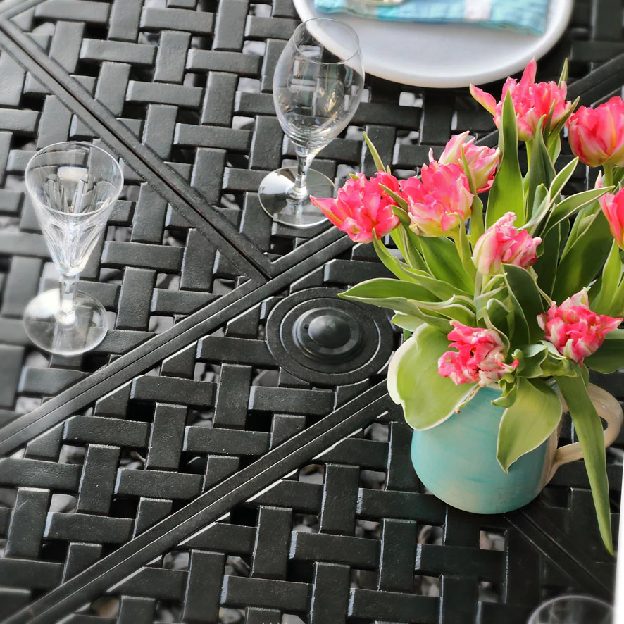 Jennifer Table 10 Seater Set - Antique Bronze - Image 14