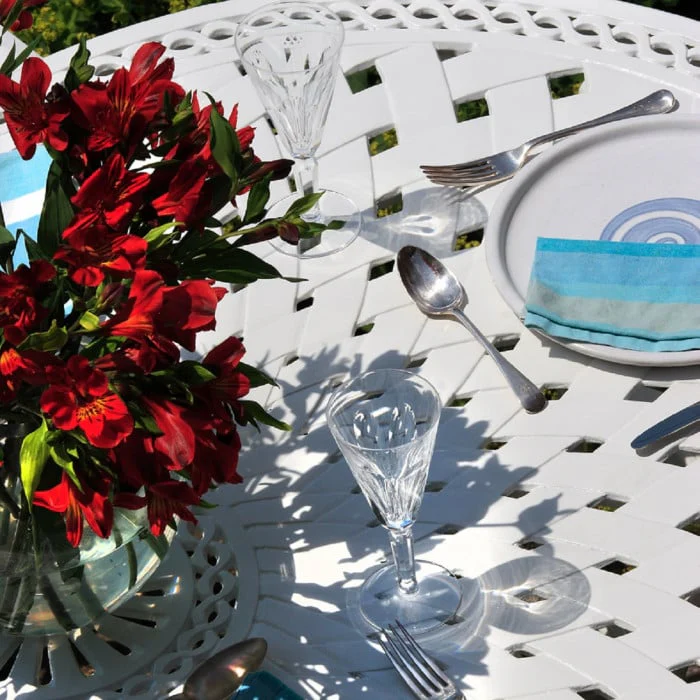 June Table 4 Seater Set - White - Image 3