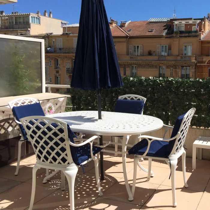 June Table 4 Seater Set - White - Image 6