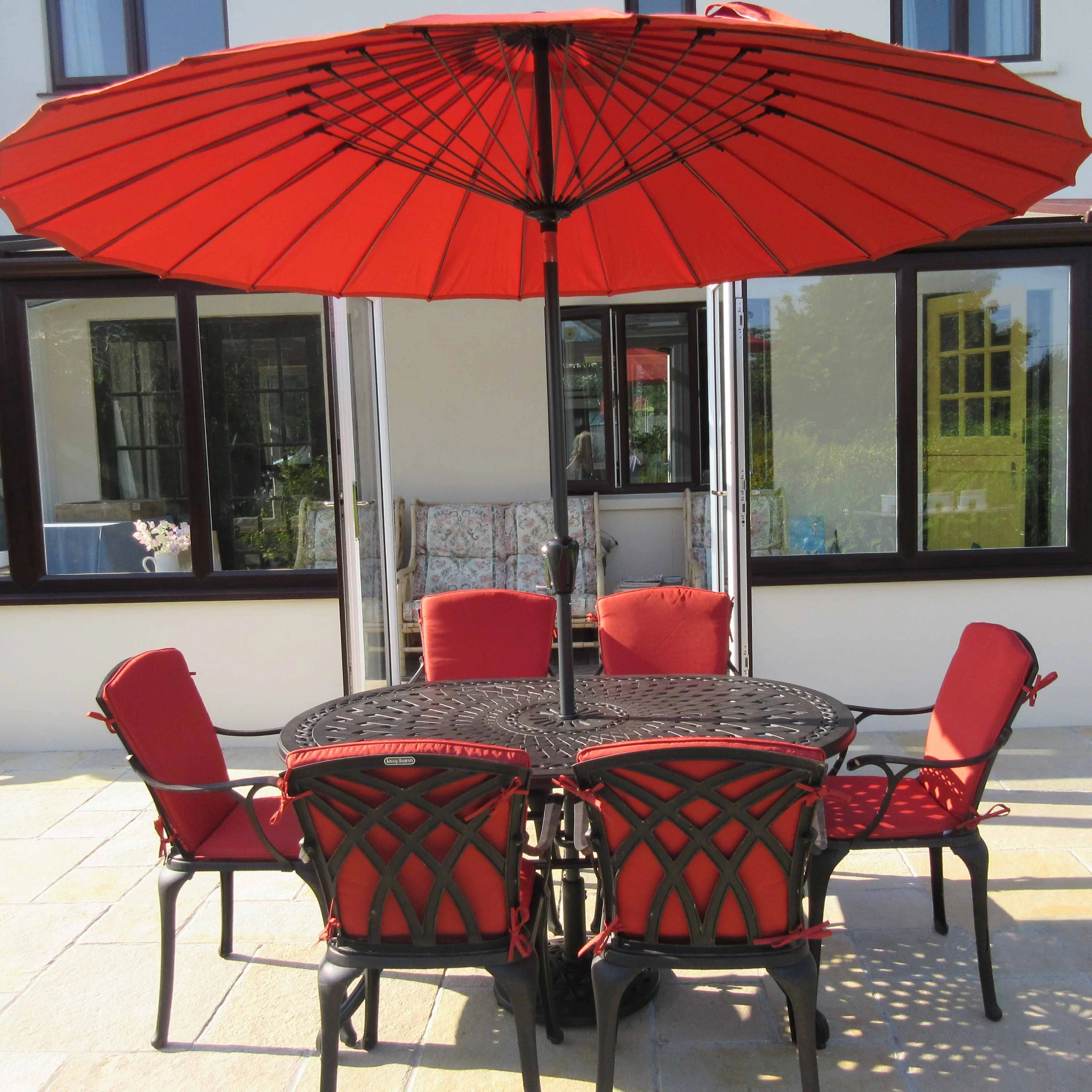 June Table 6 Seater Set - Antique Bronze - Image 16