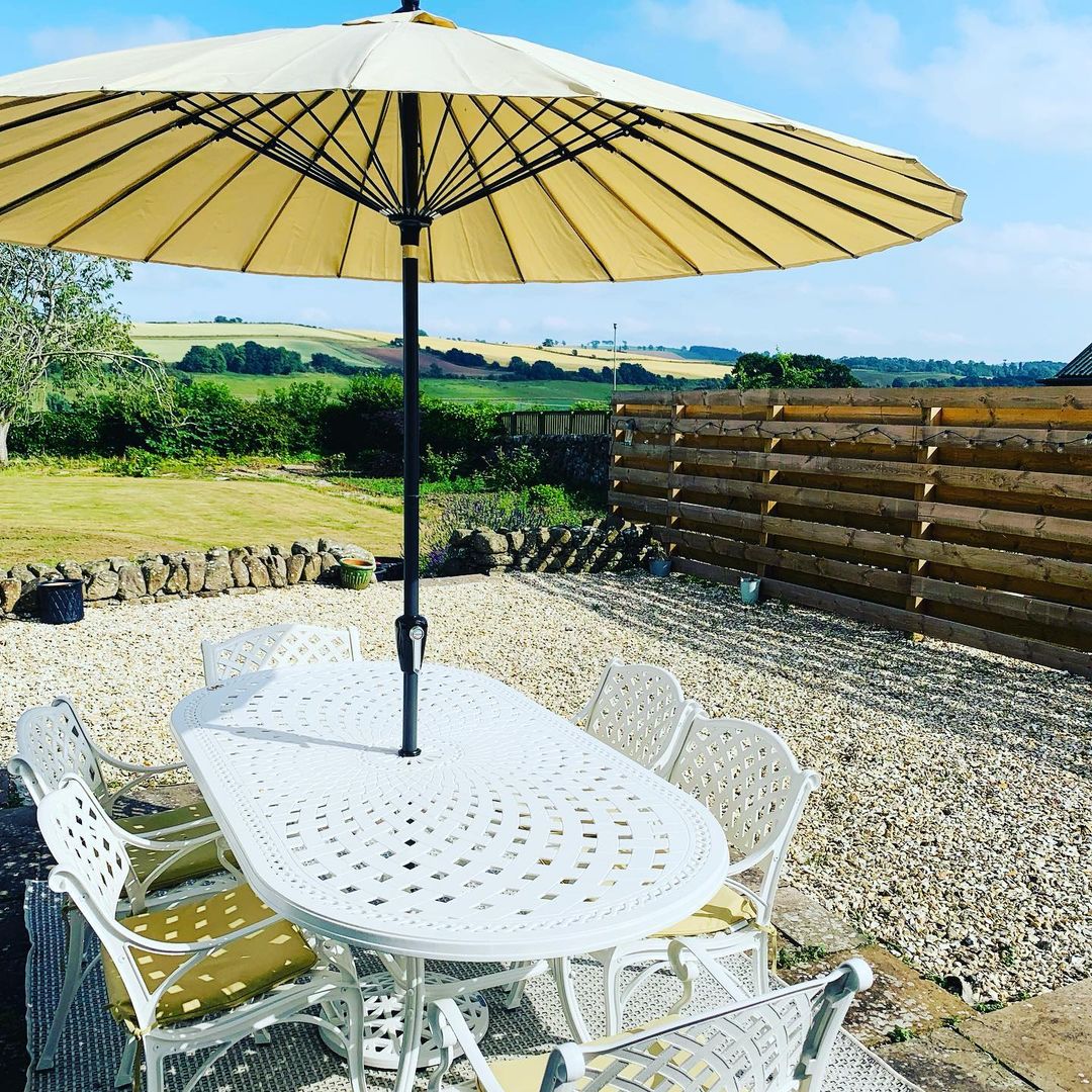 June Table 6 Seater Set - White - Image 5