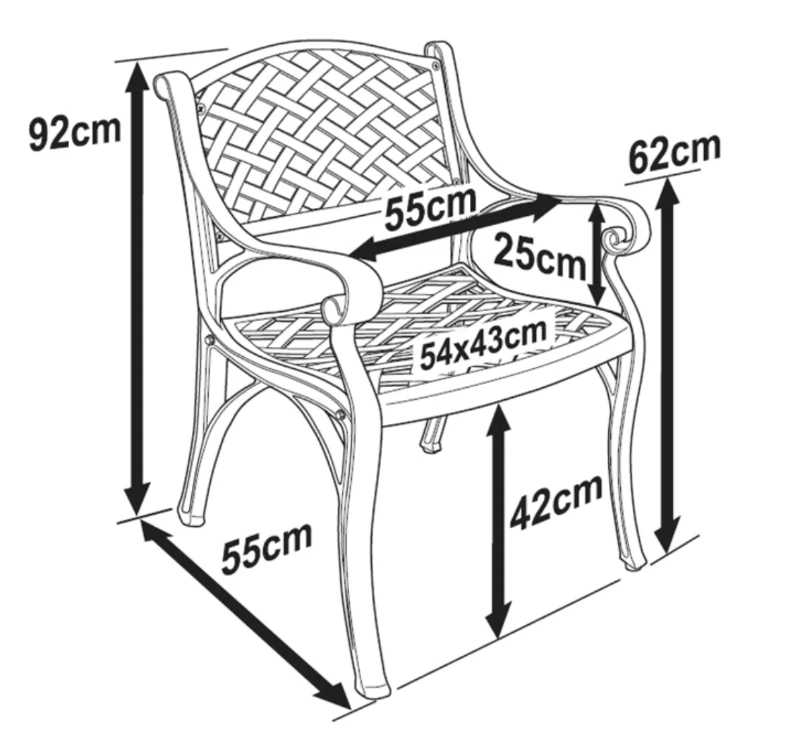 Kate Chair - White - Image 4