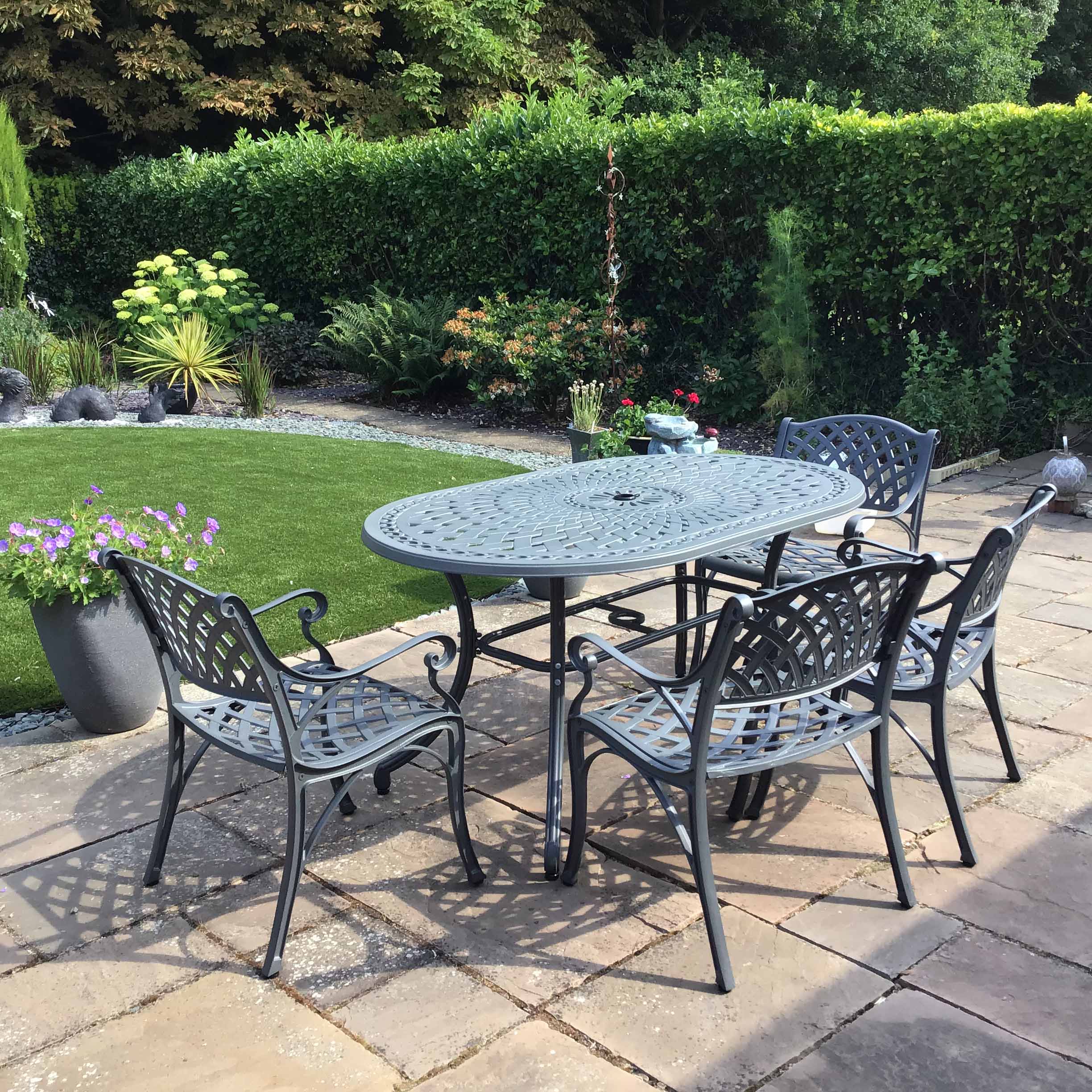 Kate Chair - Slate - Image 3