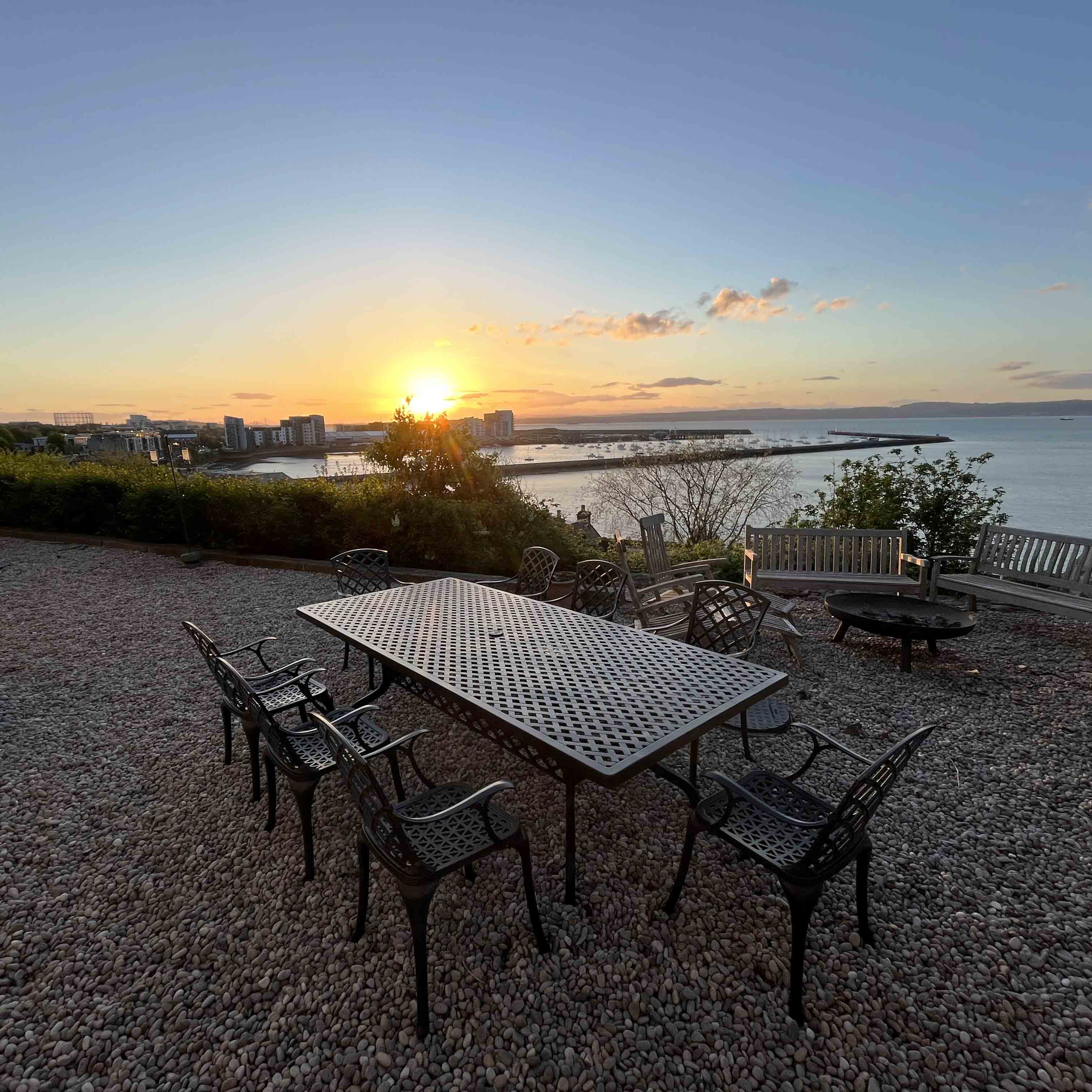 Madison Table 2.6m 10 Seater Set - Antique Bronze - Image 7