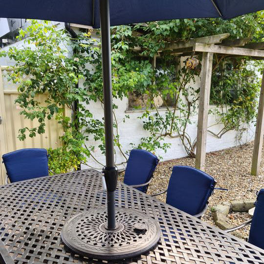 Madison Table 2.6m 8 Seater Set - Antique Bronze - Image 9