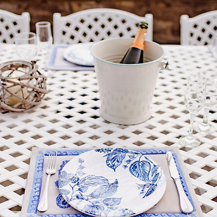 Madison Table 2.6m 8 Seater Set - White - Image 12