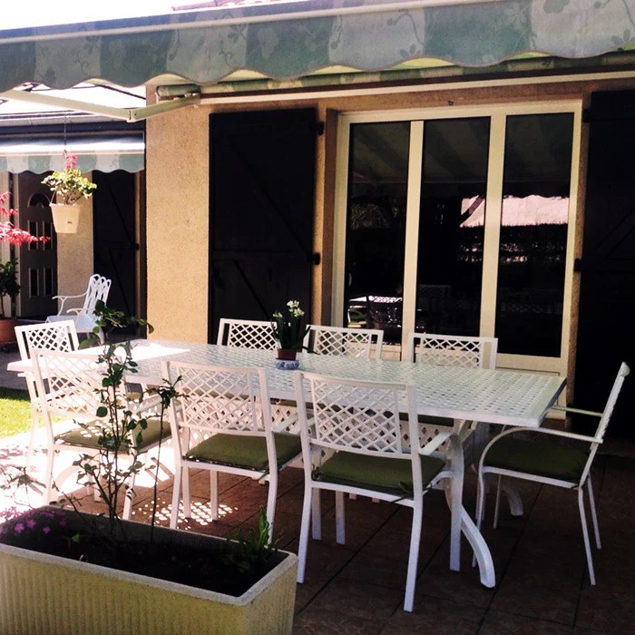 Madison Table 2.6m 8 Seater Set - White - Image 14