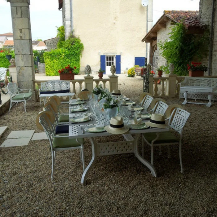 Madison Table 2.6m 8 Seater Set - White - Image 16