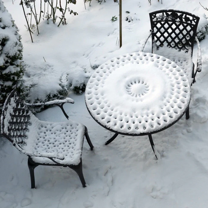 Mia Table 2 Seater Set - Antique Bronze - Image 13