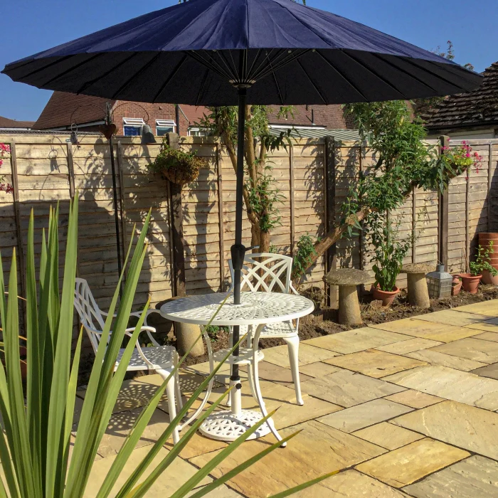 Mia Table 2 Seater Set - White - Image 3