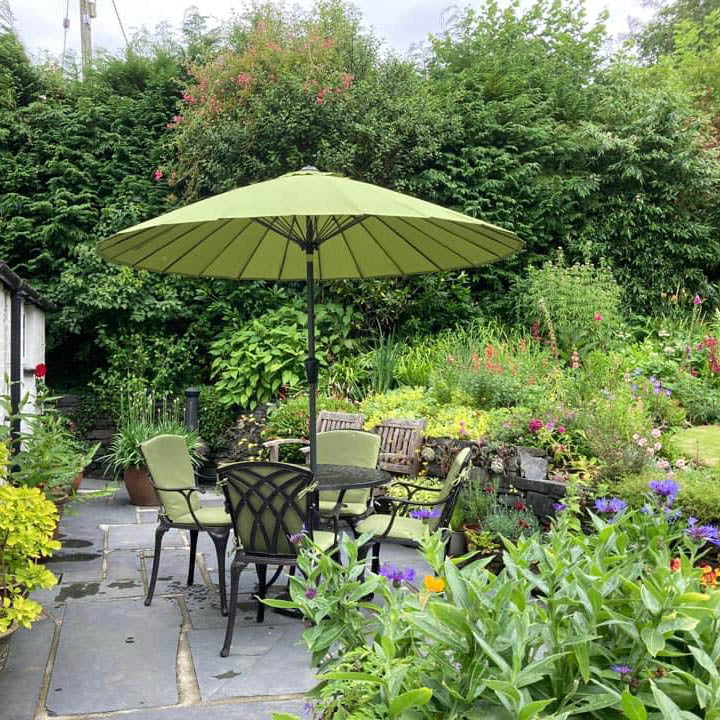 Mia Table 4 Seater Set - Antique Bronze - Image 10