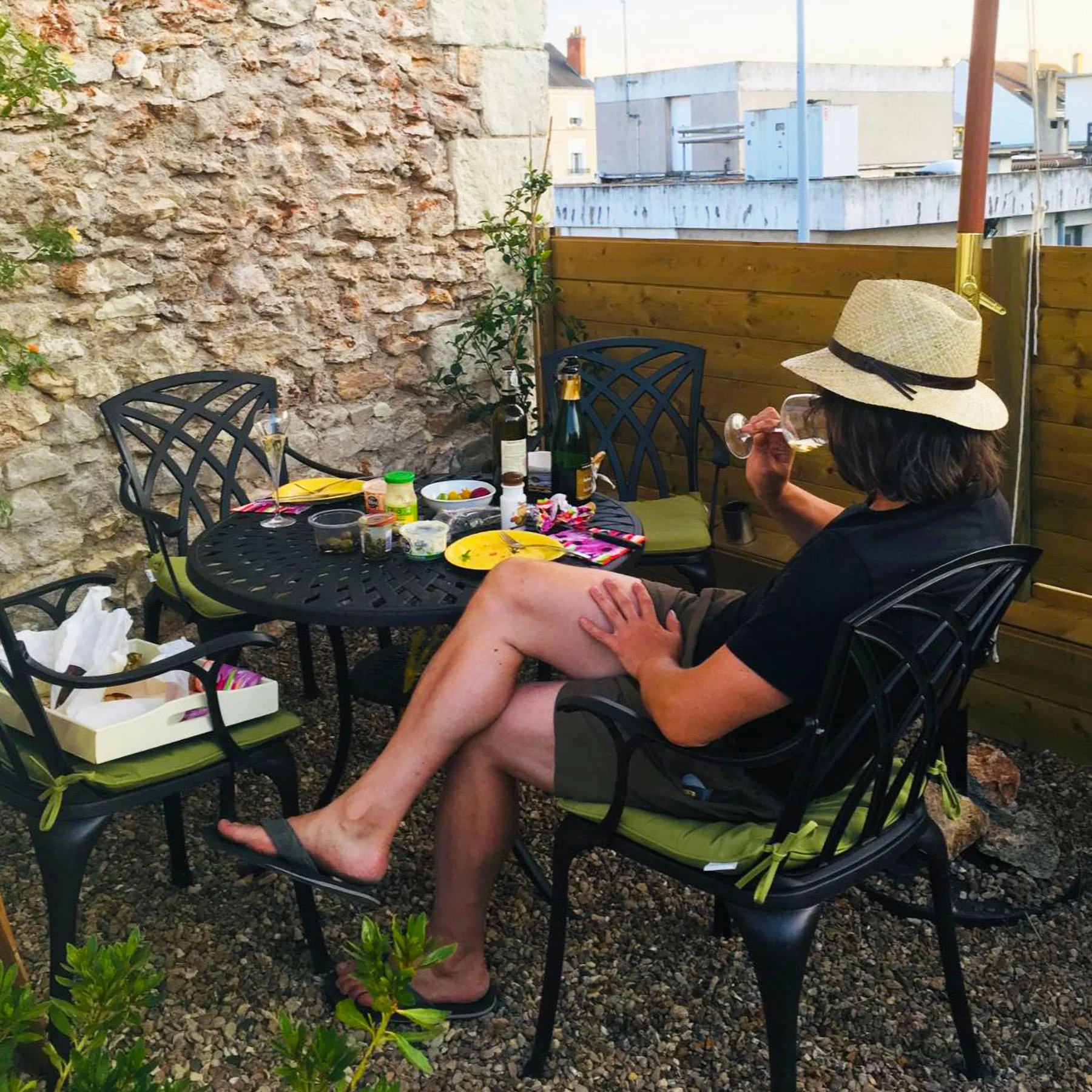 Mia Table 4 Seater Set - Antique Bronze - Image 18