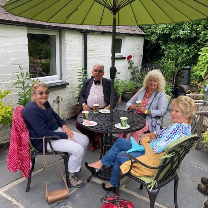 Mia Table 4 Seater Set - Antique Bronze - Image 8