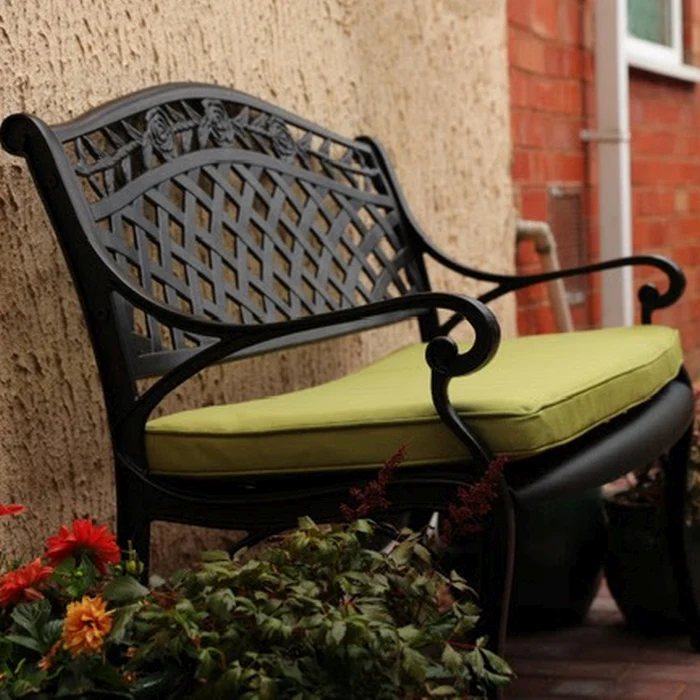 Rose Bench Set - Antique Bronze - Image 11