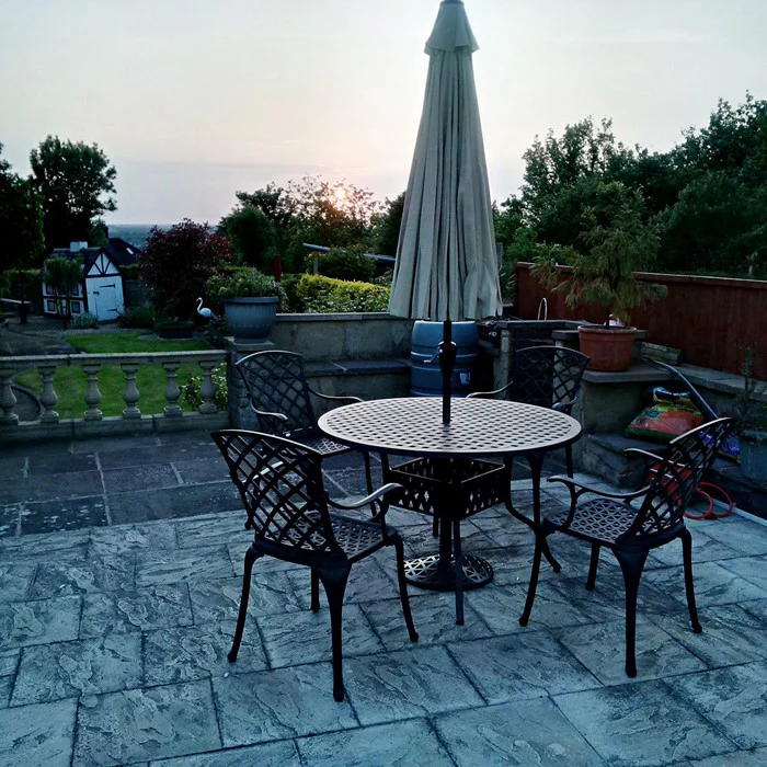 Sarah Table 4 Seater Set - Antique Bronze - Image 7