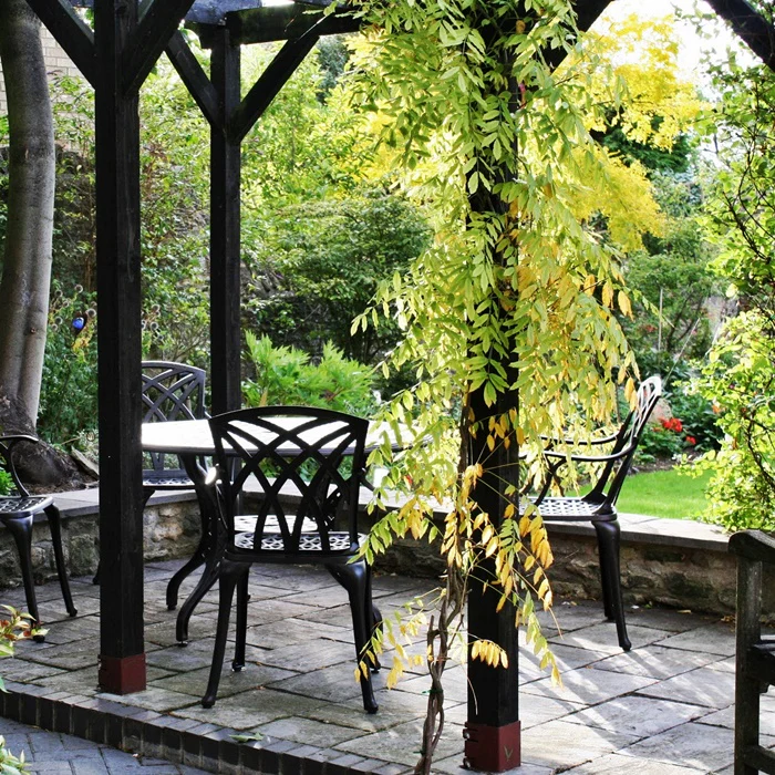 Sarah Table 4 Seater Set - Antique Bronze - Image 8