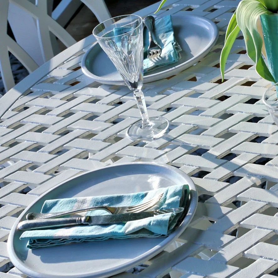 Sarah Table 4 Seater Set - White - Image 5