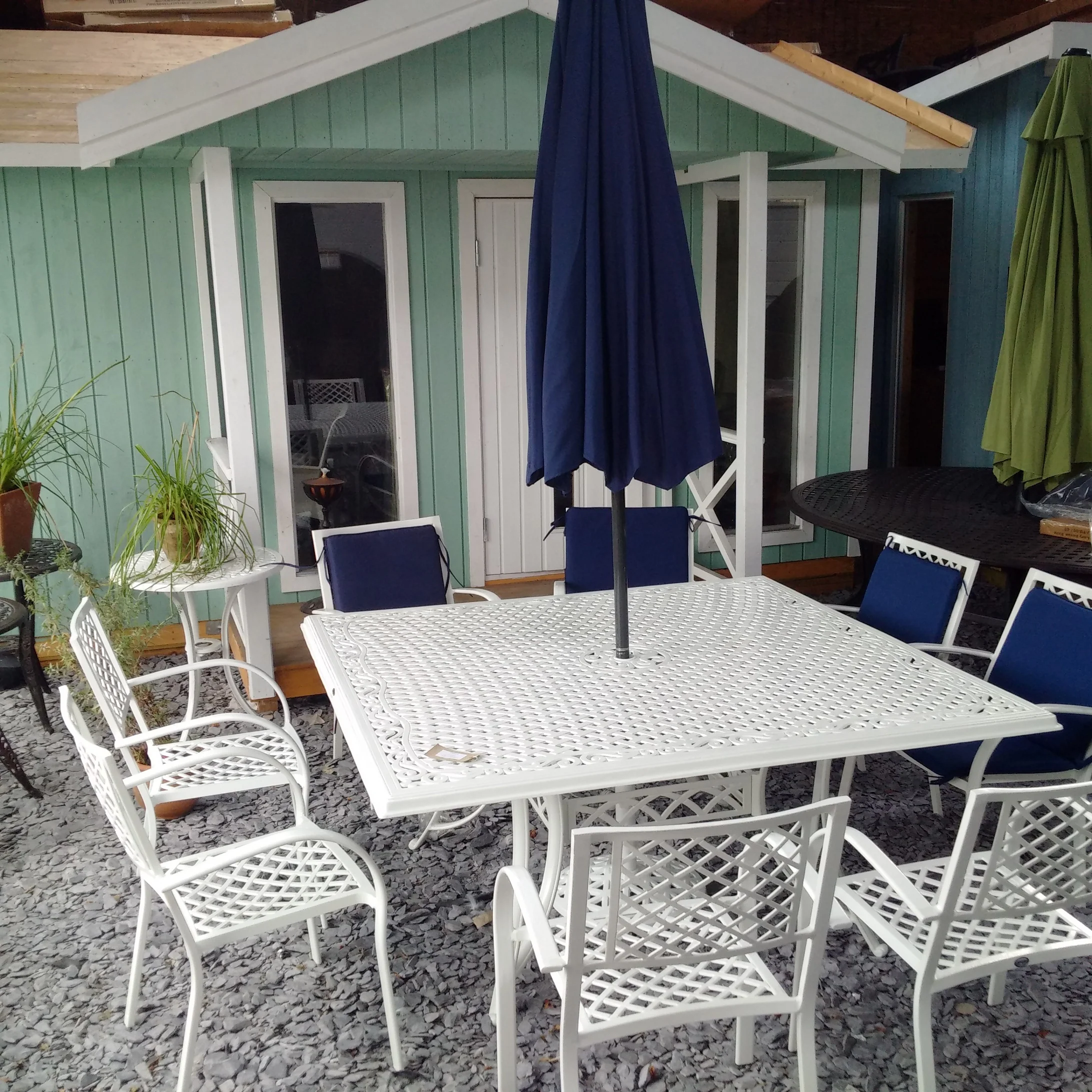 Tanya Table 8 Seater Set - White - Image 6