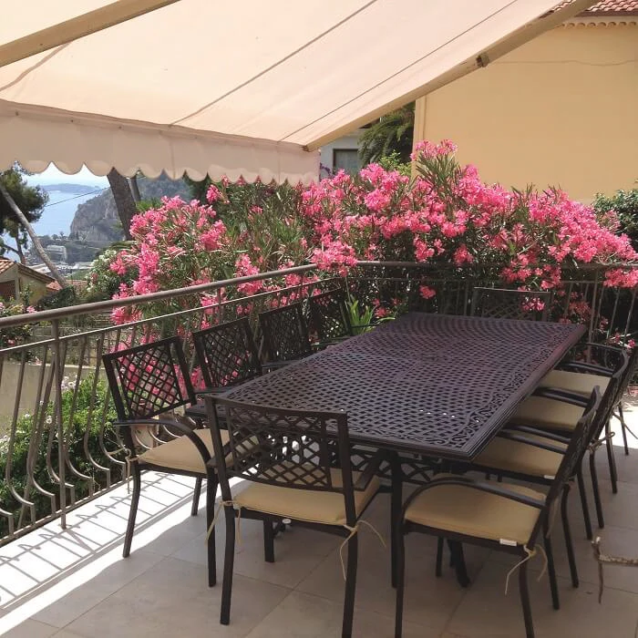 Vanessa Table 10 Seater Set - Antique Bronze - Image 11