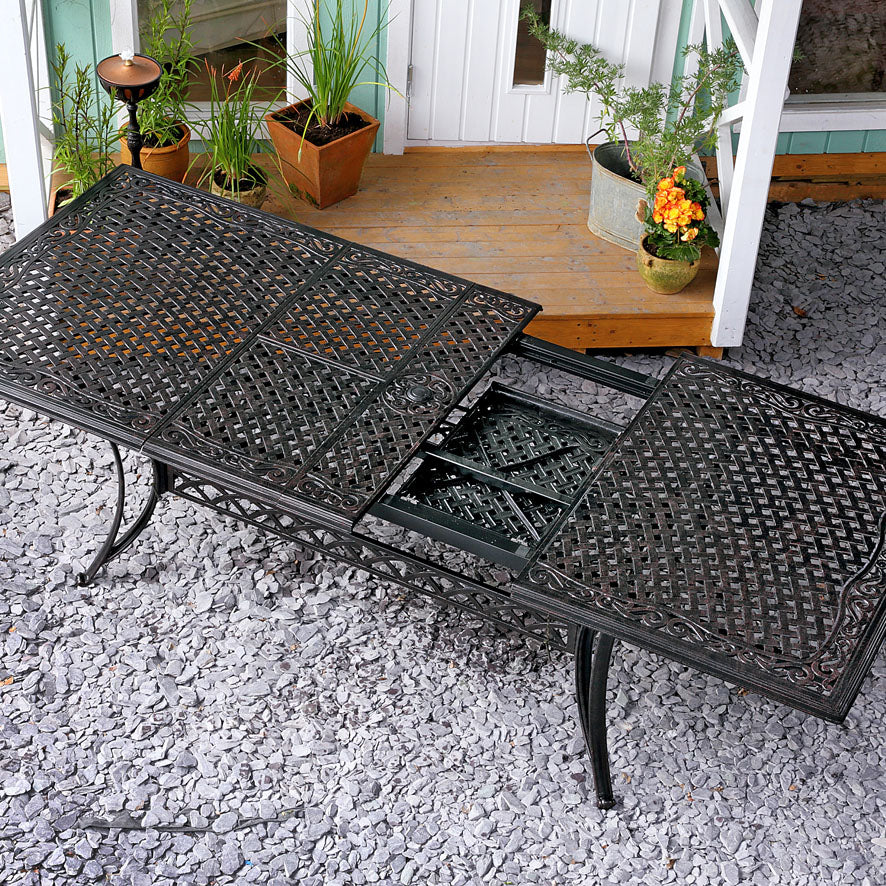 Vanessa Table 10 Seater Set - Antique Bronze - Image 15