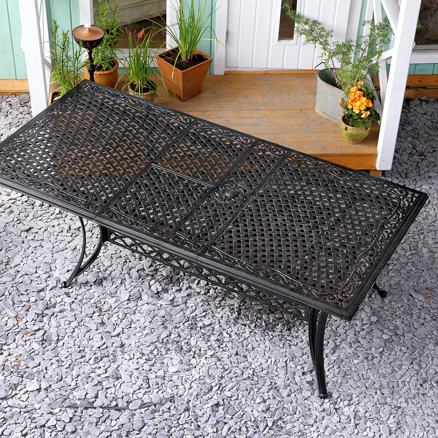 Vanessa Table 10 Seater Set - Antique Bronze - Image 16